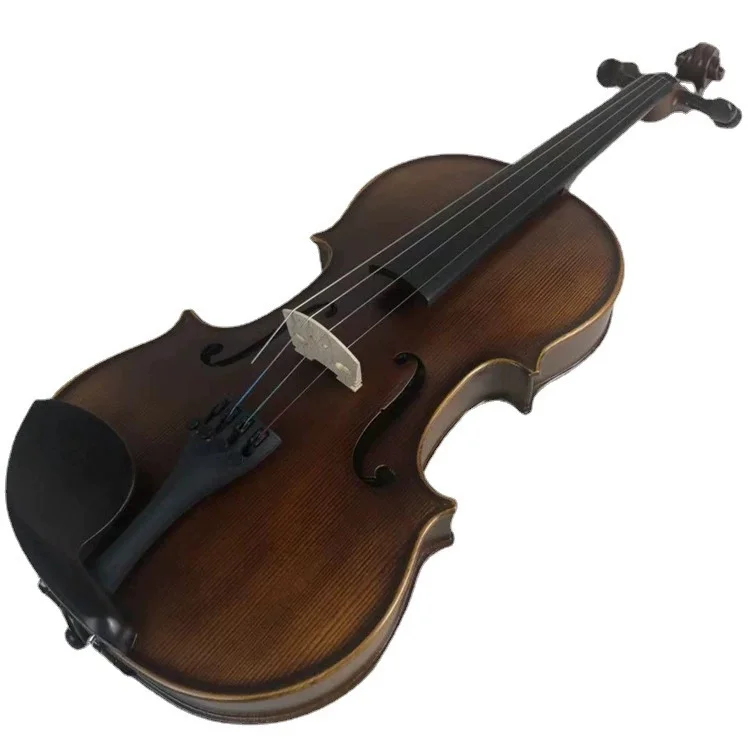 Solid Wood Viola 11 to 16.5 Inch with Ebony Accessories for Adults and Kids String Instrument