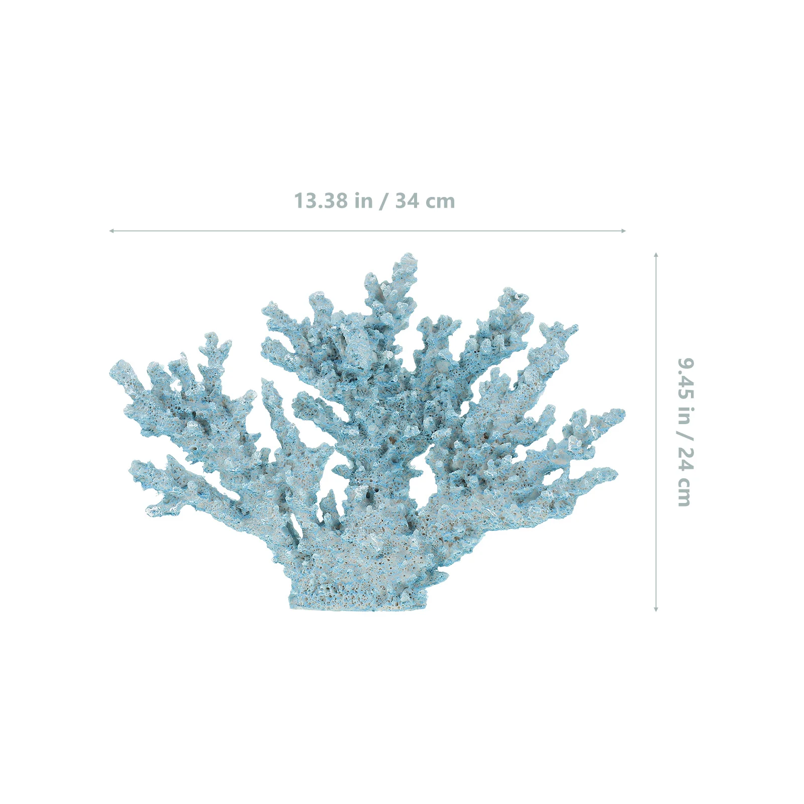 

Resin Coral Small Desktop Sculpture For Table Decor Home Office Table Wedding Party Decoration Elegant Accessory