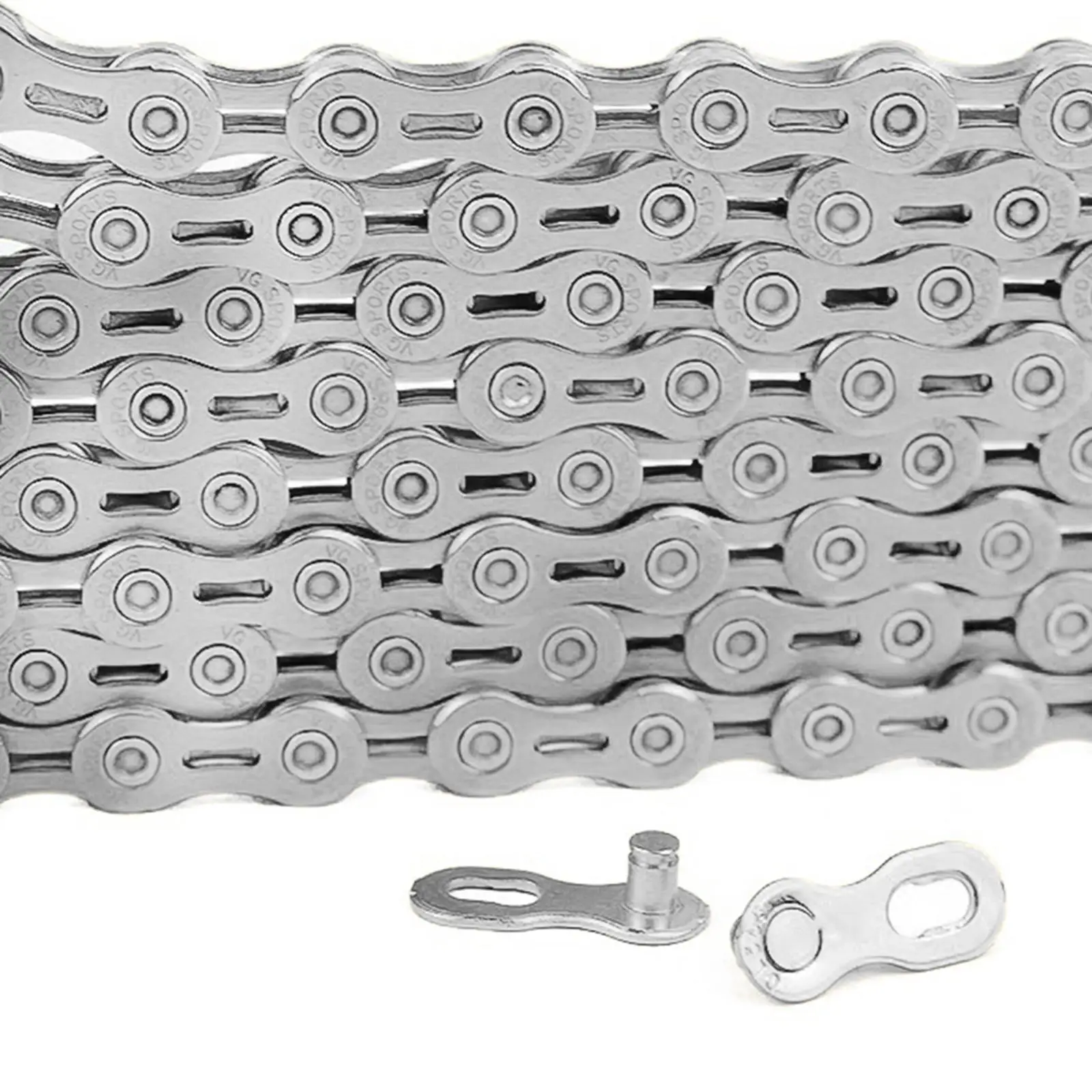 

Bike Chain 1/2" X 11/128" 116 Links Road Cycling Accessories