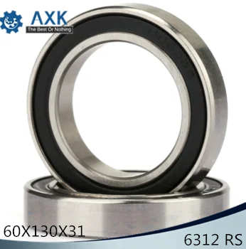 6312RS Bearing ABEC-3 (1 PCS) 60*130*31 mm Deep Groove 6312-2RS Ball Bearings 6312RZ 180312 RZ RS 6312 2RS EMQ Quality