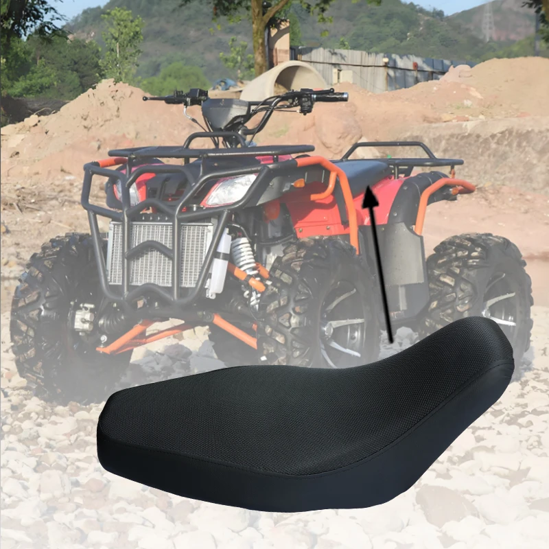 LINGQI RACING Motorcycle Foam Quad Seat Cushion Cover For Kids Mini Polaris ATV Quad Seats Peace Off Road 110cc Dirt Bike