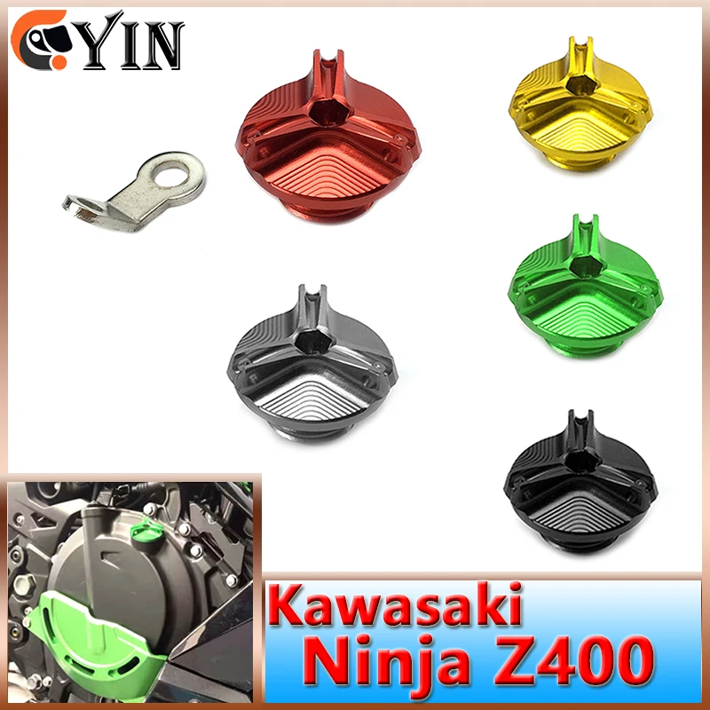 Motocycle Accessories Engine Oil Drain Plug Sump Nut Cup Plug Cover For Kawasaki z800 z650 z900 z400 z1000 z1000r z1000sx z900rs