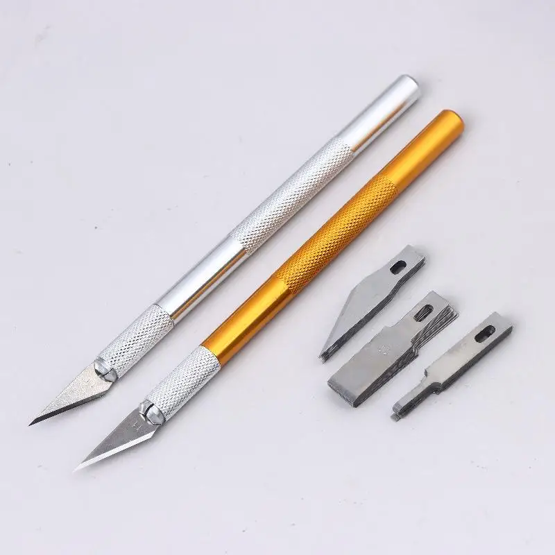 Glue Removal And Scraping Blades, Flat-edged Scalpel, 5, 11, 17# BSD Engraving Knife, Repair And Film Application Hand Knife image 6