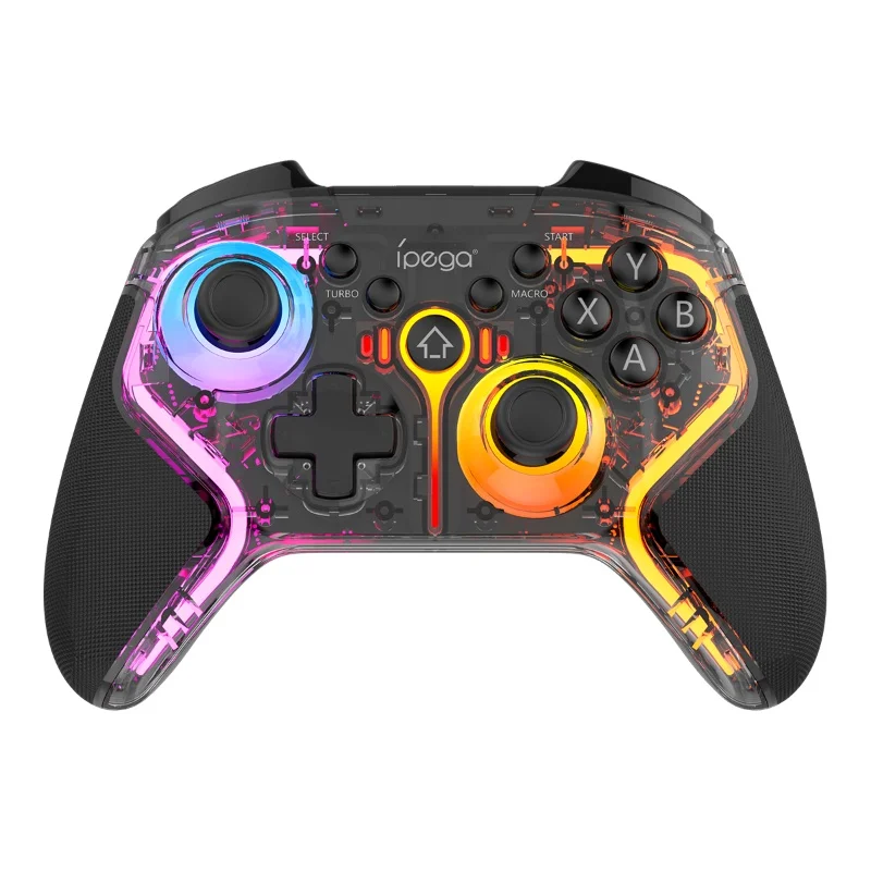 

ipega PG-9666 Game Controller RGB Wireless Gamepad for switch PS3/PS4 Android iOS PC programmable vibration TURBO Bluetooth Pad