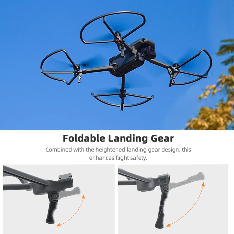 Drone Protector Propeller Cover Quick Install Protective Cage Cover Parts For Mavic 3 Pro