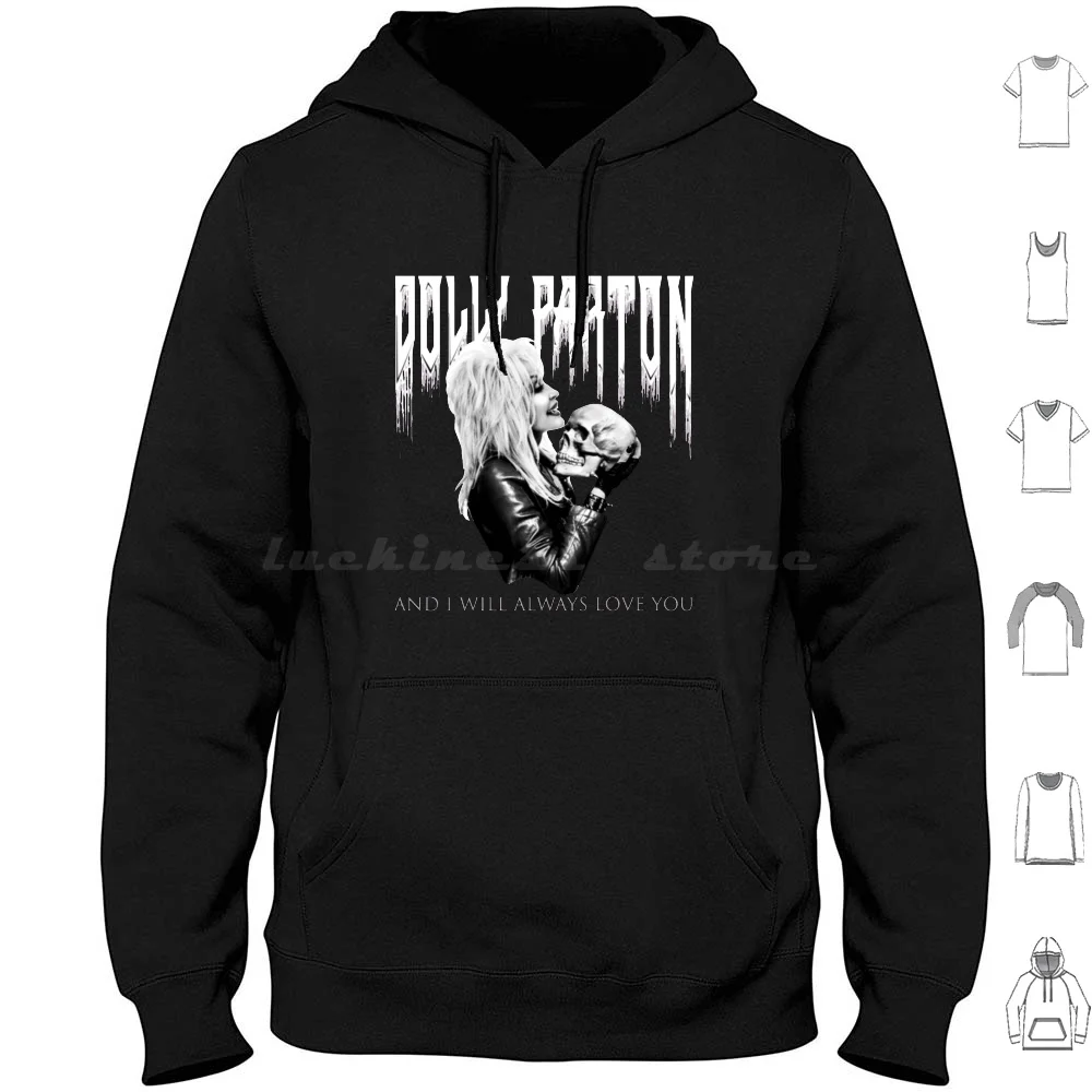 Heavy Metal T-Shirtgoth M Hoodies Long Sleeve Retro Dolly Partons Men Women What Would Dolly Do Vintage Parton