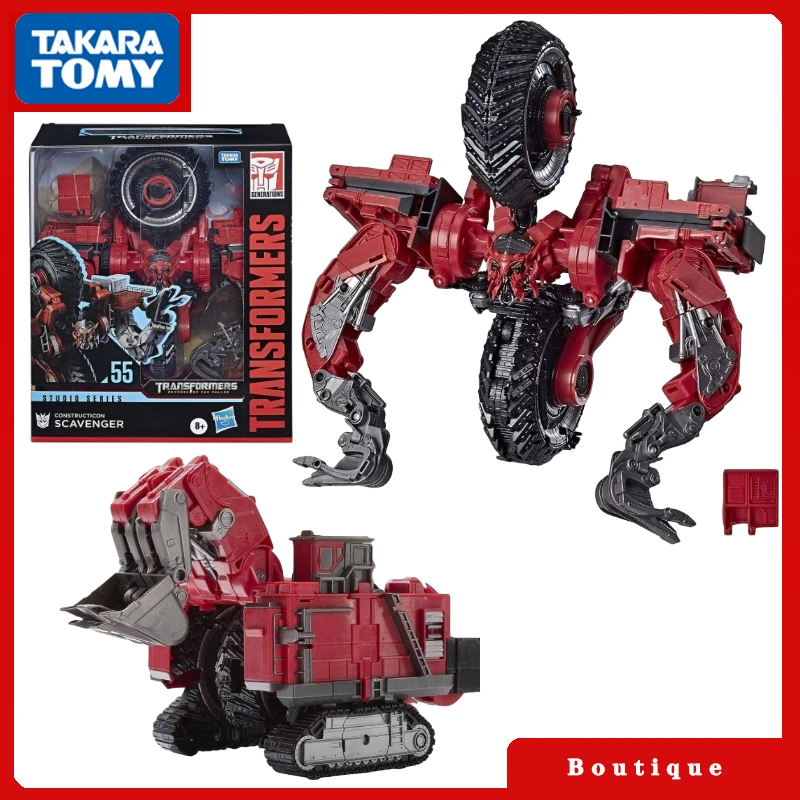 

In Stock Transformers Toys Studio Series SS55 Leader Class Scavenger Action Figures Aniime KidsGifts Classic Hobbies Collectible