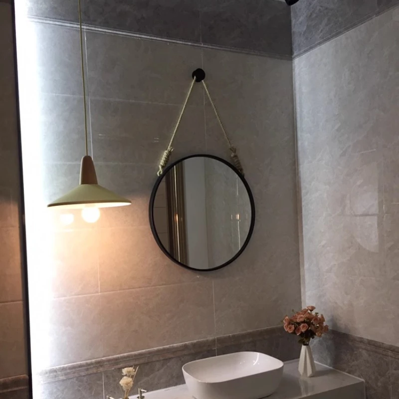 Decoration Home Bathroom Mirrors Full Body Optical Sight Mirror Table Wall Adhesive Mirrors Accessories Espejos Para Pared