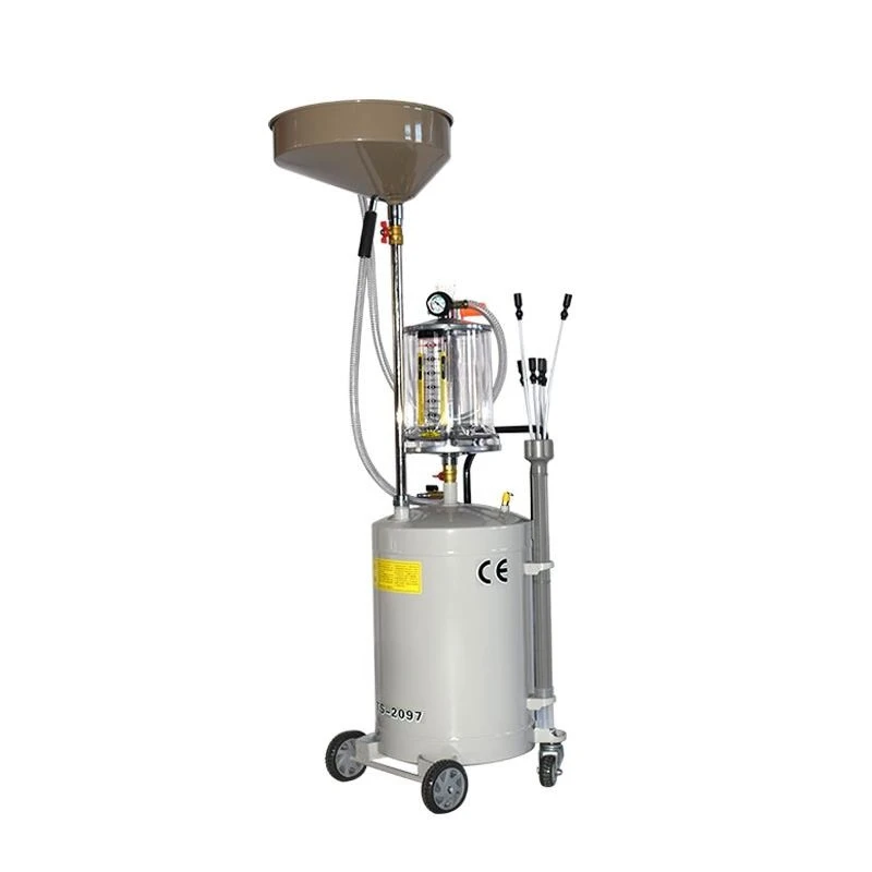 Automotive pneumatic oil pumping machine, oil change tool, collector
