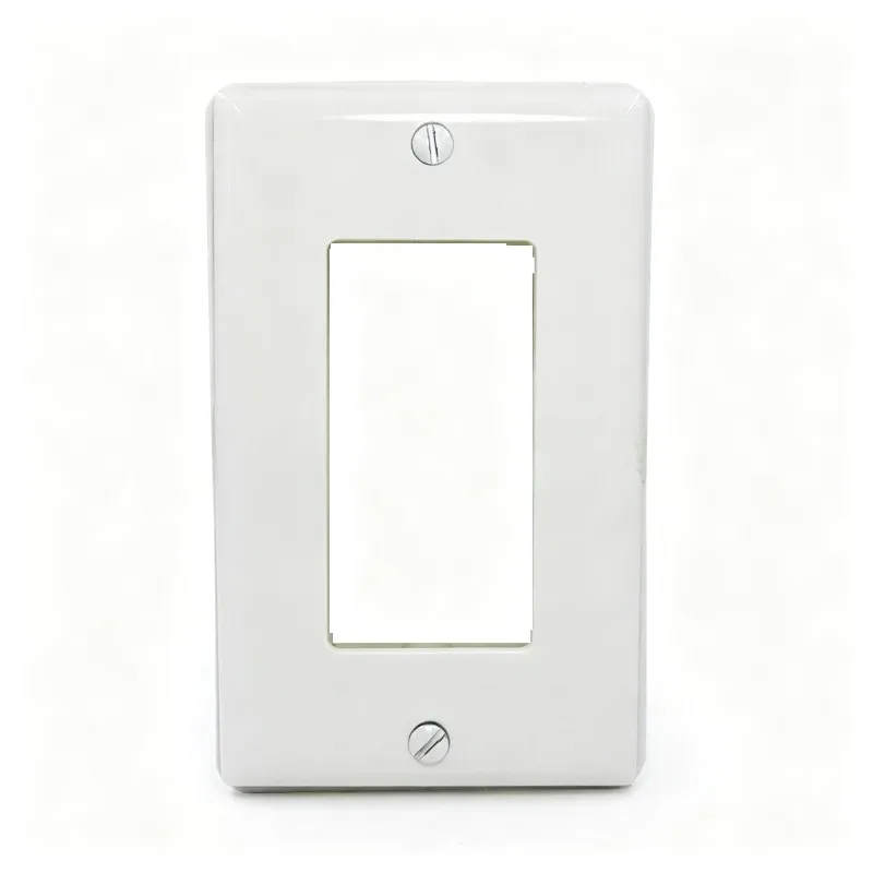 For 118 Type US Standard Wall Switch, 120V Single Pole Rocker Switch with Box and Panel