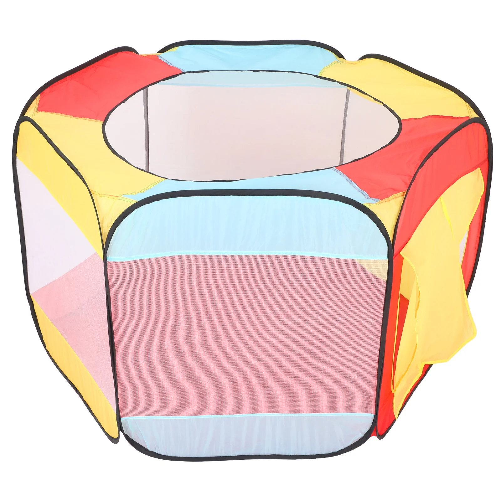 Opvouwbare mesh ballenbak speelhuisje pop-up box ademende kindertent binnen buiten peuter speelhuis tuin verjaardagsfeestje