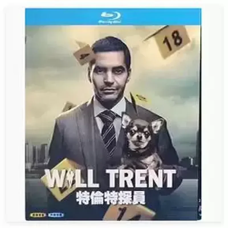 

BD Blu-ray High Definition American Drama Detective Trent Agent Trent Seasons 1–2 with Chinese and English Subtitles 4 Discs