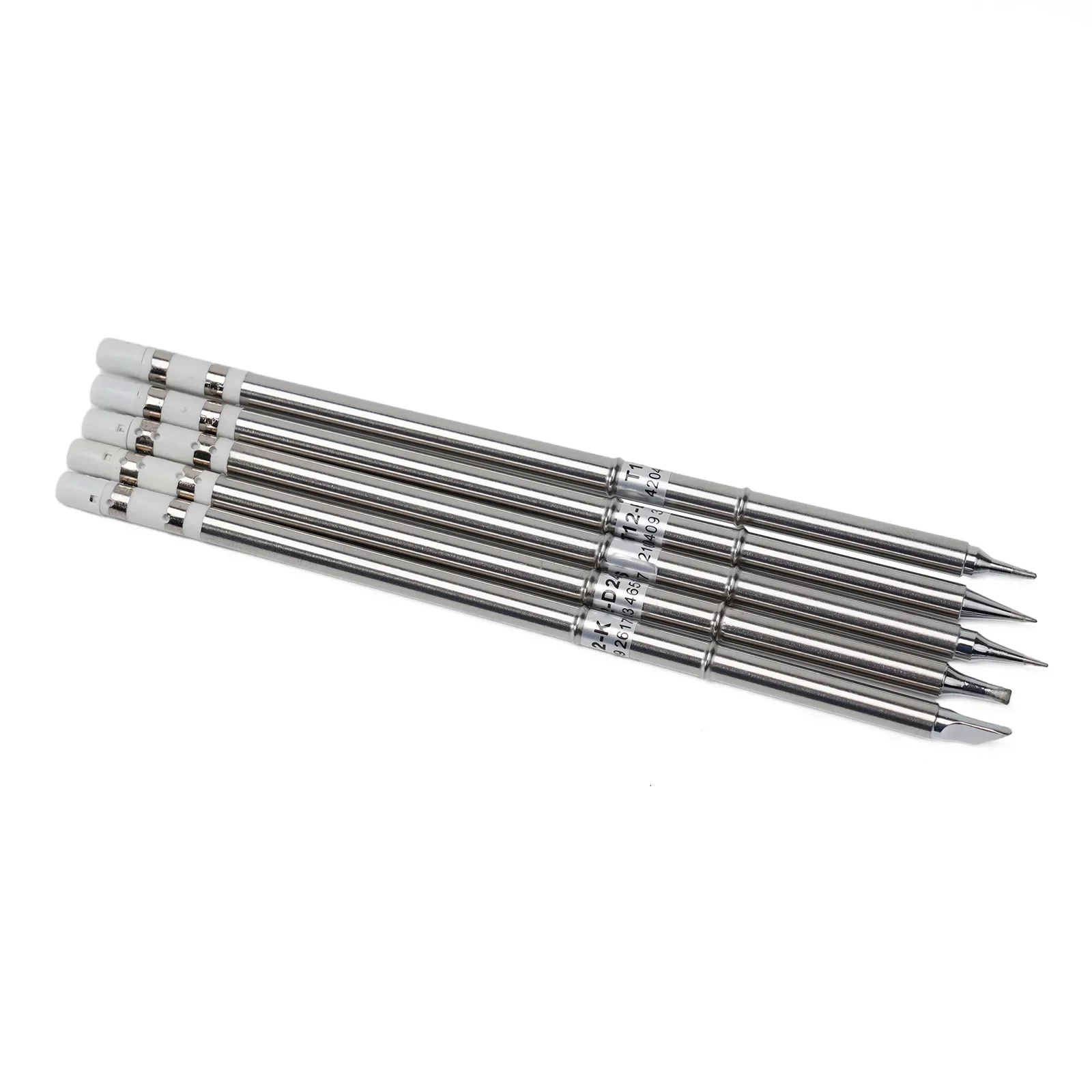 

5 Pcs High Quality T12 Soldering Iron Tip For 950D 202 942 FX-9501 / HAKKO912 Soldering Station Welding Tool Accessories