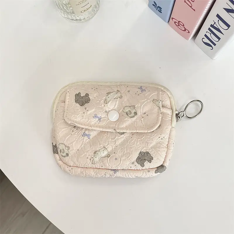 Cute Cartoon Small Travel Cosmetic Lipstick Earphone Card Portable Storage Bag Purse Women Gift Pouch In Make up Bags Organizer - Image 28