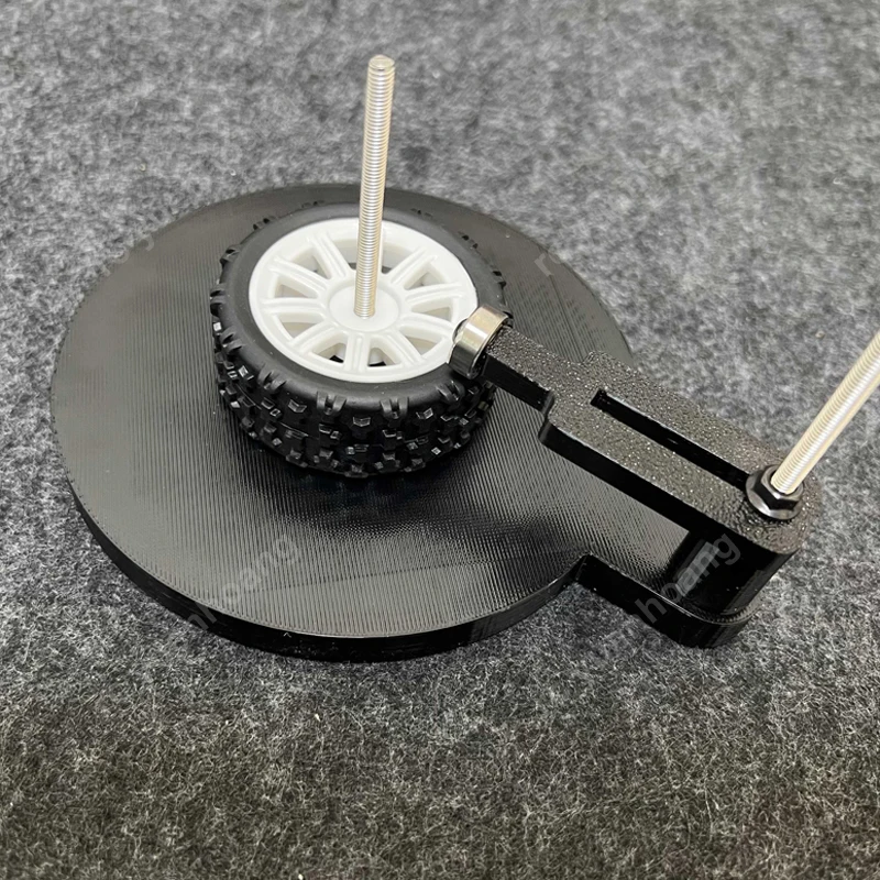 1Set 3D Printed RC Tire Gluing Fixture for Dia 56-100mm Off-Road/On-Road Wheel PETG Semi-Automatic Tyre Gluer DIY Auxiliary Tool