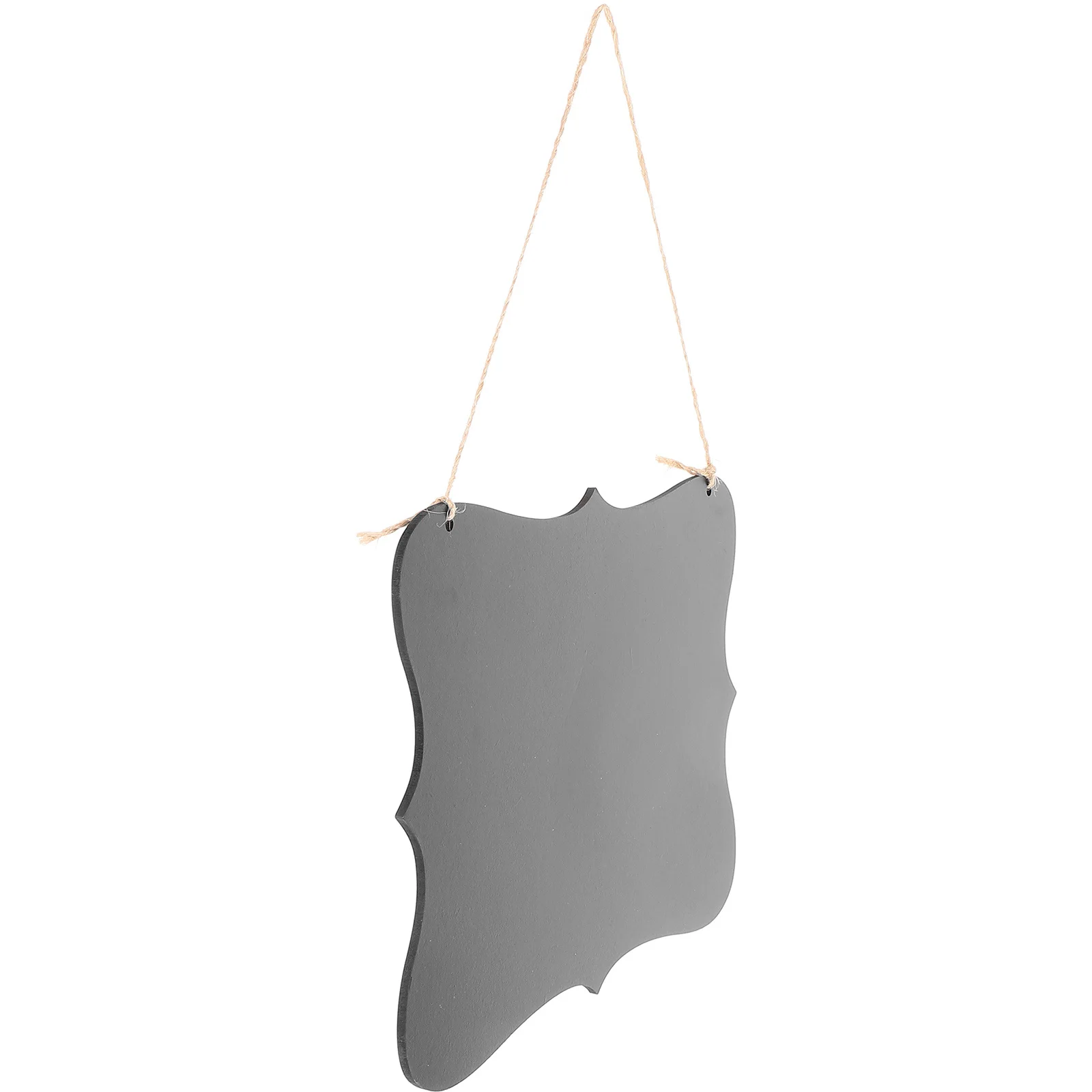 

Double-Sided Erasable Chalkboard Sign Wall Decor Message Board Hanging String Creative Design 160210 Chalkboard Sign