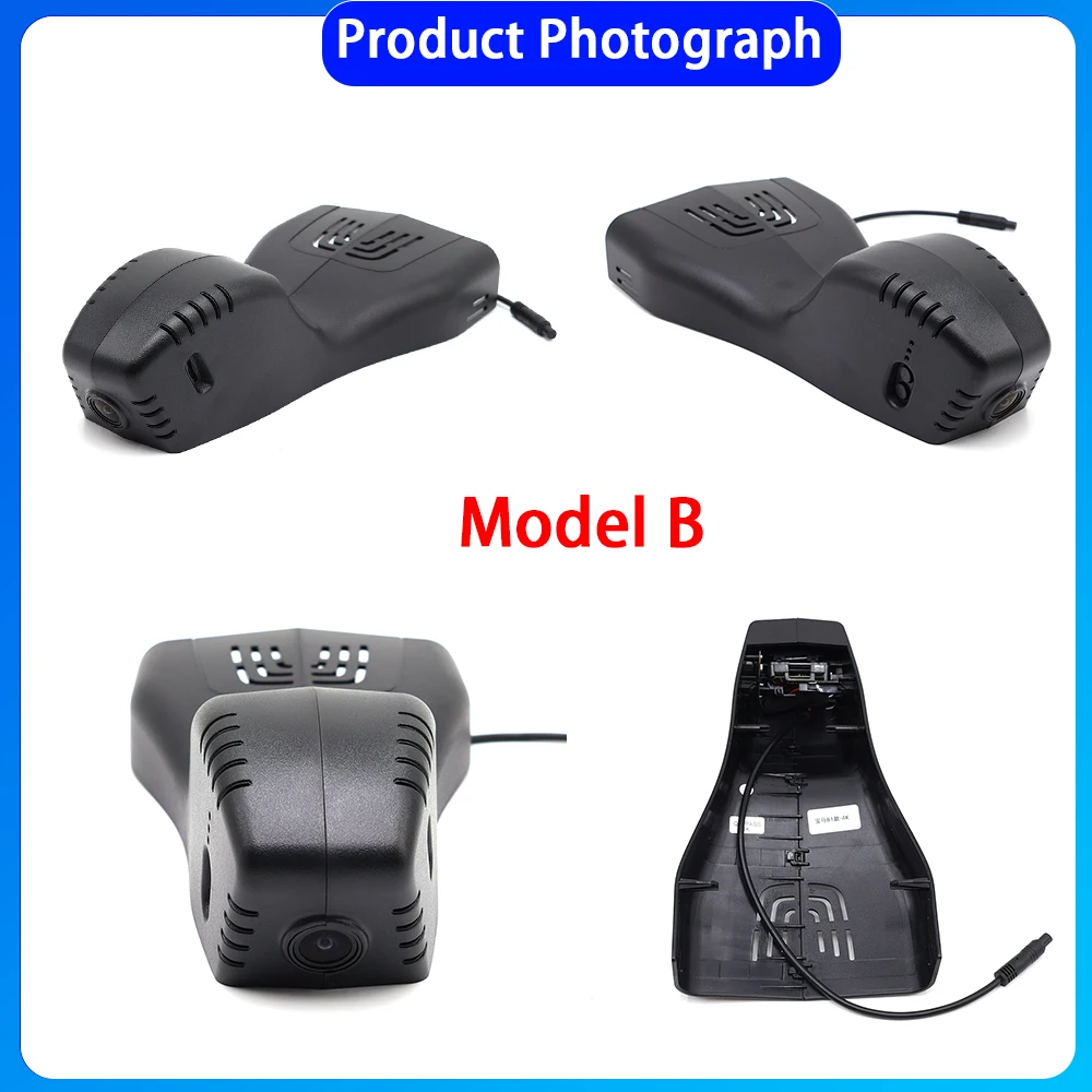 for BMW X6 M G06 F96 2019 2020 2021 2022 2023 2024 2025 OEM 4K DVR Dash Cam Front Rear Camera WiFi Video Recorder Plug and Play