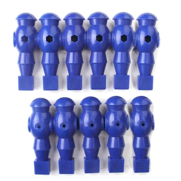 11Pcs Plastic Foosball Players Indoor Game Foosball Man Parts Components