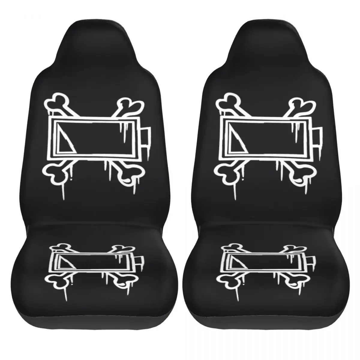 Uzi Doorman Bone Batttery Universal Car Seat Cover Four Seasons Suitable For All Kinds Models Murder Drones Car Seat Protector