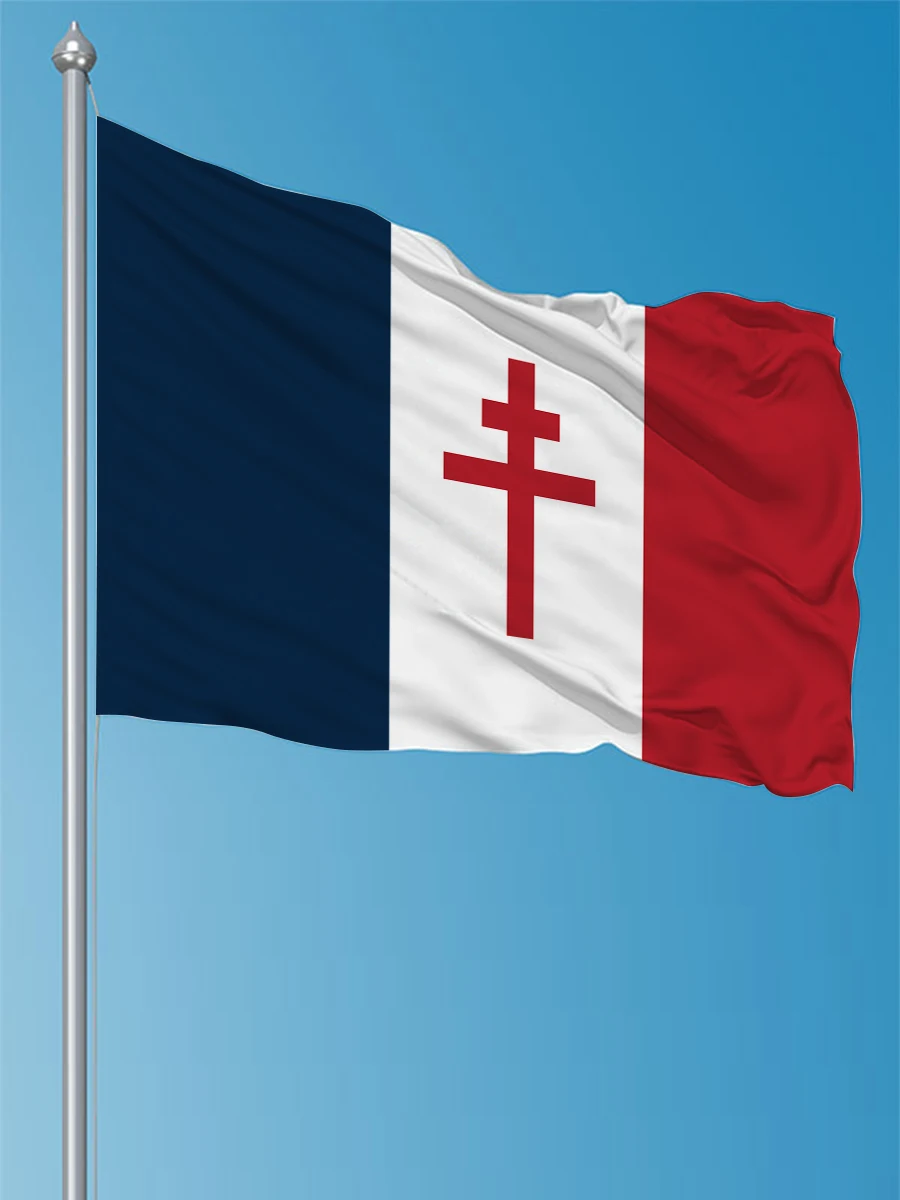 Free France 1940-1944 Flag 60X90CM 90X150cm High-Quality Durable Official Flag