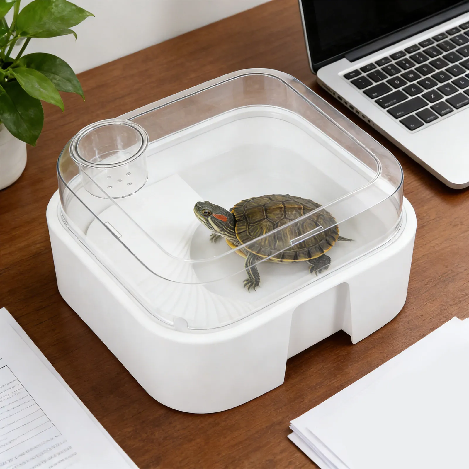 small-turtle-tank-lid-and-built-in-basking-platform-for-healthy-shell-development-escape-proof-plastic-reptile