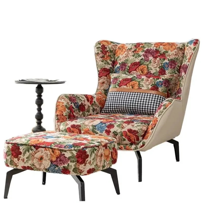 

Living Room Modern Accent Armchair Small Sofa Chair Set Bedroom Apartment Dining