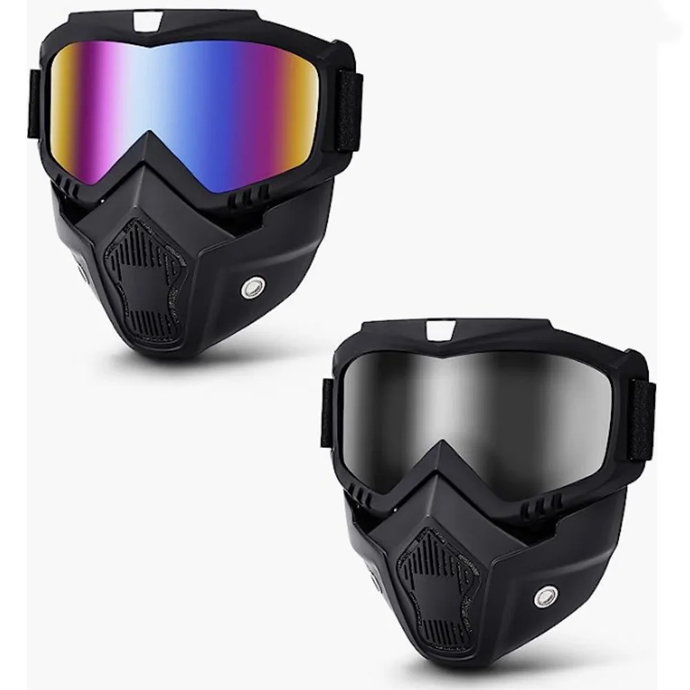 

Blaster gun Full Mask Detachable Masks Tactical Mask with Goggles Compatible with Nerf Rival, Apollo, Zeus, & Artemis Blasters