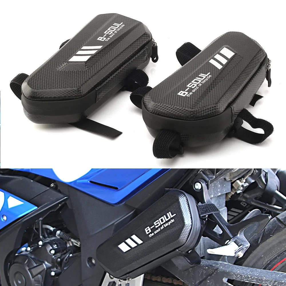 

New Waterproof Triangle Tools Side Bag For KYMCO Xciting 250 300 S400 AK550 CT250 CT300 Downtown 125 350i X-Tow Moto Accessories
