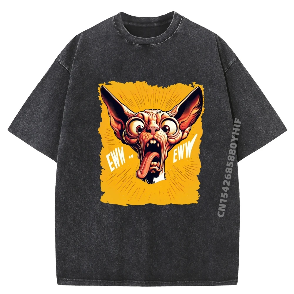 

Мужские футболки для отдыха, футболка с рисунком, забавные футболки «Мой сфинкс думает, что ты уродливое тоже», футболки с принтом, мужская стираная рубашка