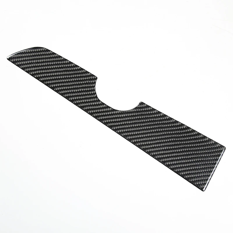 For Chevrolet Corvette C6 2005-2013 Soft Carbon Fiber Car Armrest box side trim strip Sticker Car Accessories