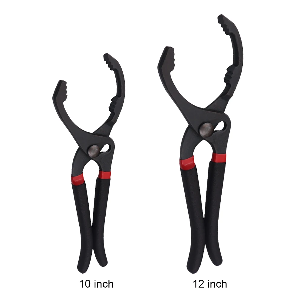 10/12 Inch Filter Disassembly And Assembly Pliers Wrench Oil Filter Pliers Clamp Type Wrench Oil Filter Remove Disassembly Tool