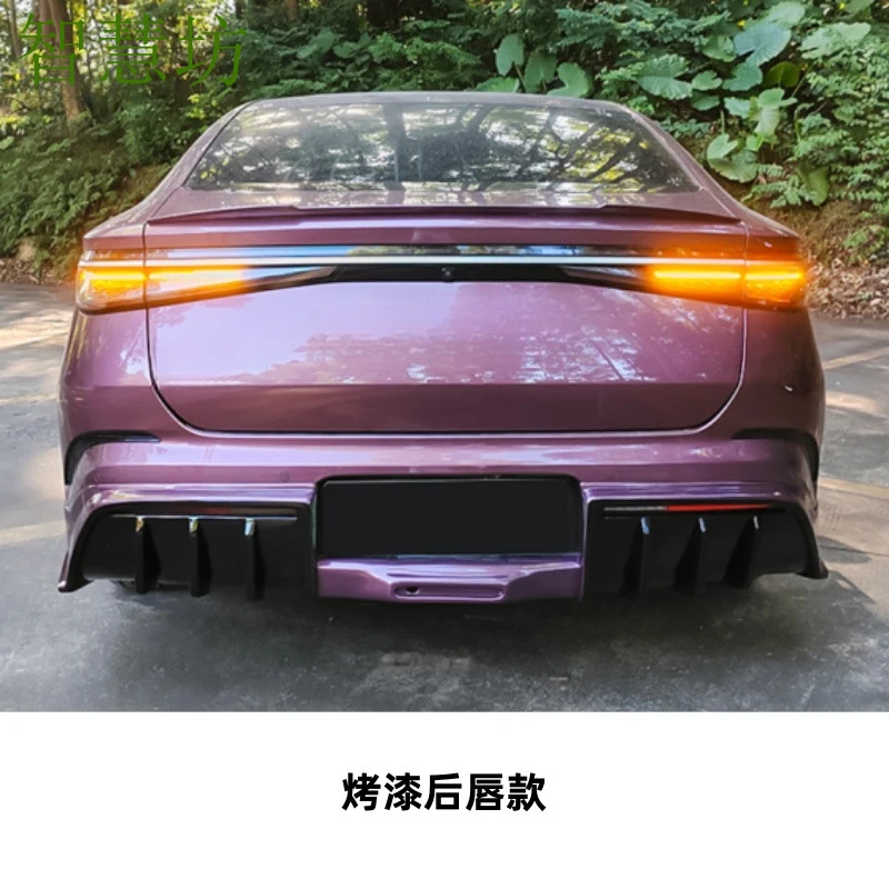 

Подходит для BYD Seal 07Dmi: комплект обвеса для малогабаритного автомобиля, передний спойлер, боковые юбки, нижний спойлер, задний диффузор.