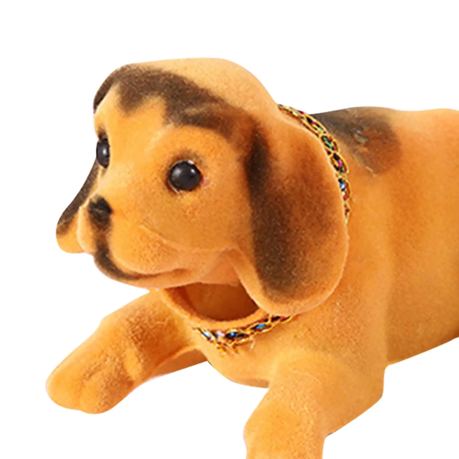 Dog Car Ornaments Crafts Kids Toy Decoration Car Dashboard Decor for Room Office Auto Interior Decor Desk Home