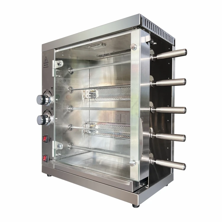 

Stainless Steel Vertical Gas Chicken Rotisseries /gas Grill Machine Commercial Restaurant Rotisserie Oven Roasting Chicken