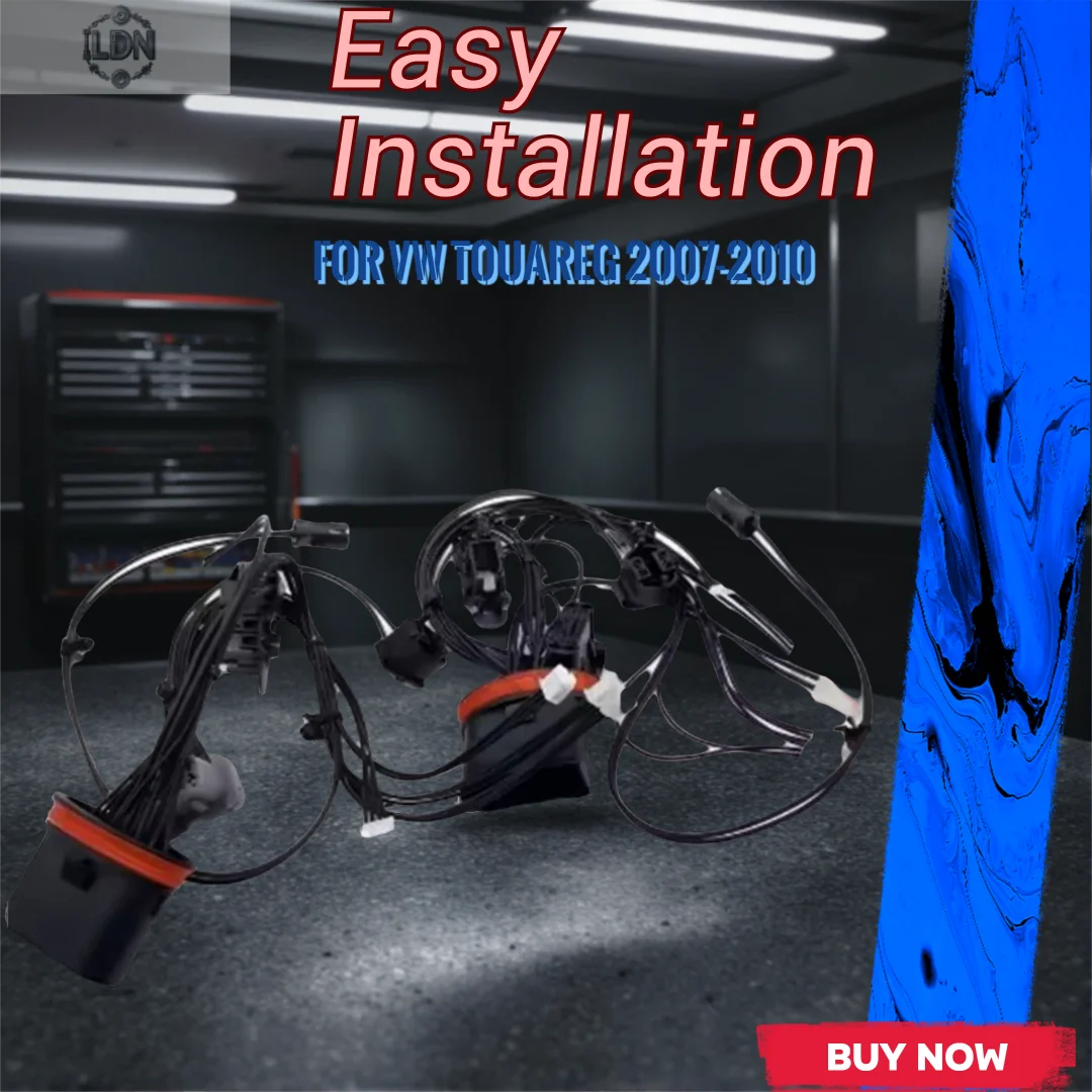 

For VW Touareg 2007-2010 headlight wiring harness headlight internal wire harness plug wire harness assembly with AFS