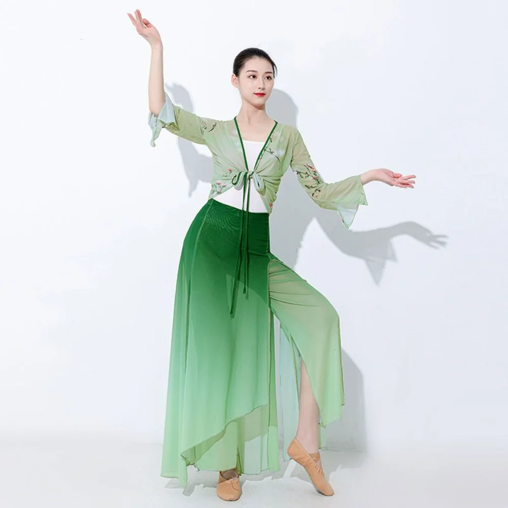 

Body Rhyme Vintage Dress Chinese Folk Dance Performance Outfit Classical Dance Costume Women Traje Danza China Folclorico