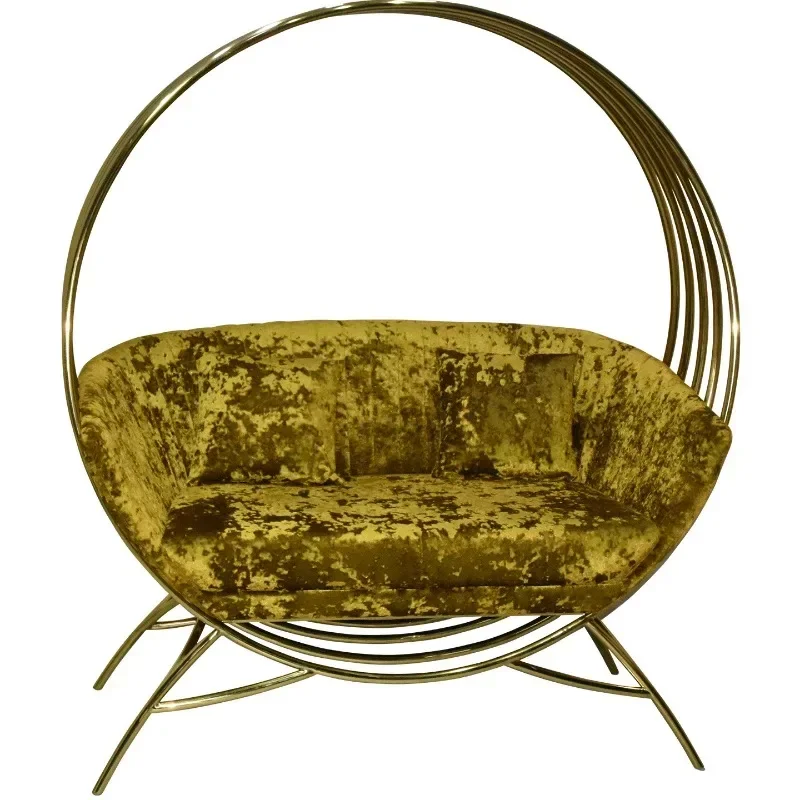 Recumbable and sleepable light luxury high-end swing hanging chair
