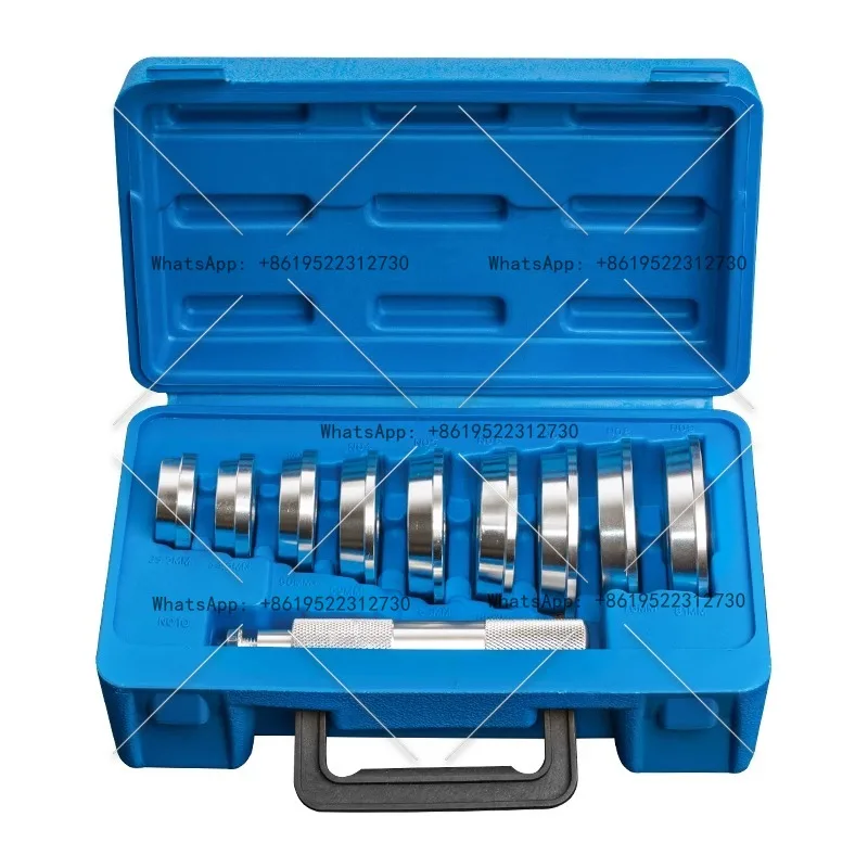 

10 pieces Peilin wheel bearing installation tool, bearing outer ring seat ring oil seal sealing ring rubber sleeve press-in tool
