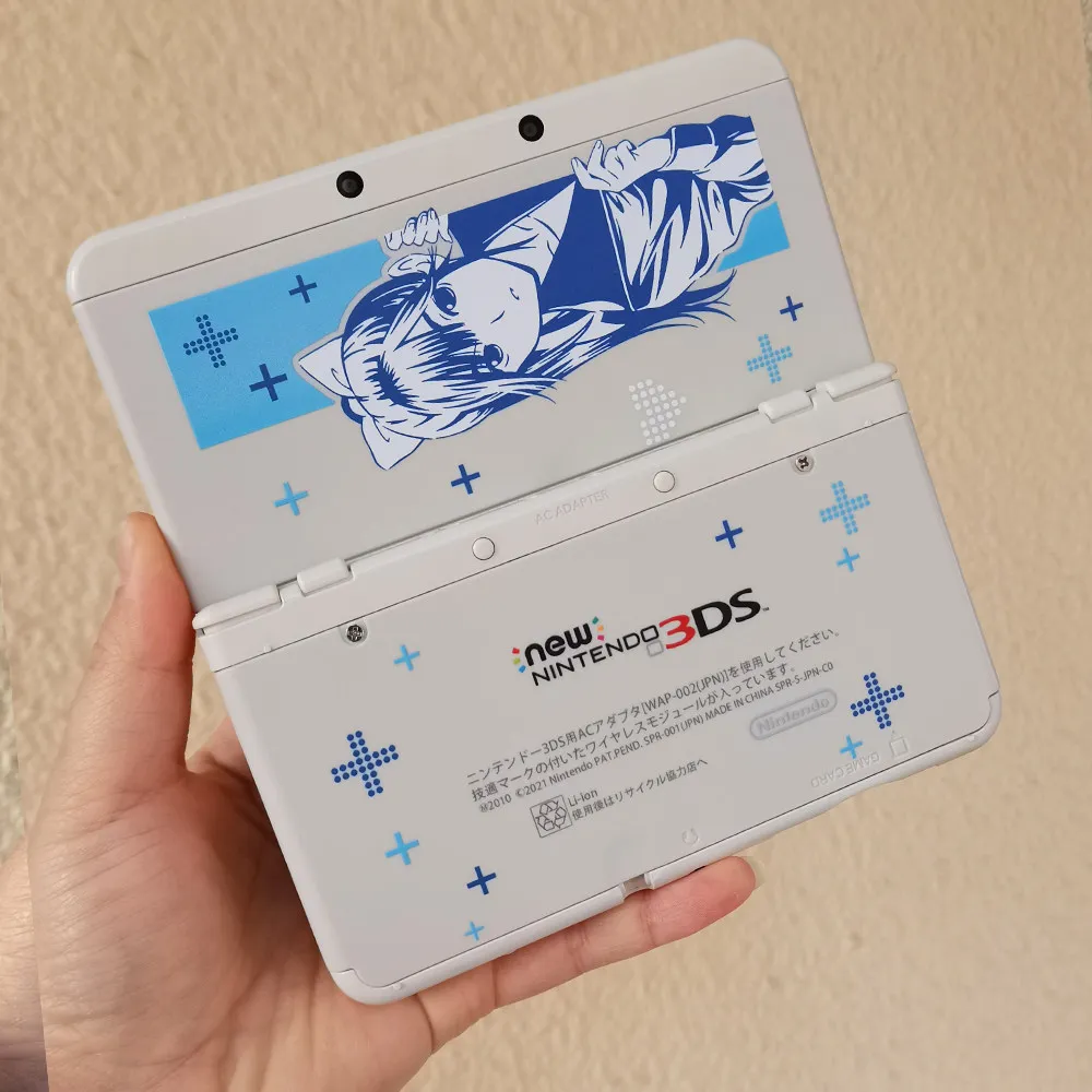 Ochronne etui na konsolę Nintendo New 3DS, wymienna obudowa z motywem anime, niestandardowe akcesoria do kontrolera gier.