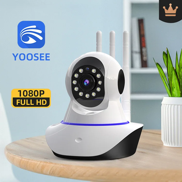 camera sem fio ptz ip dome ai humanoid motion detection home security baby monitor yoosee v380 carecam app 2mp 1080p 01