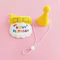 Yellow bib-hat