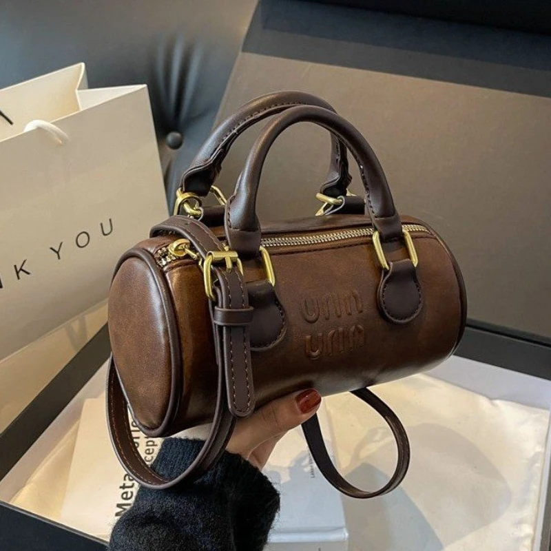 Bolsa crossbody contemporânea 2025, bolsa exclusiva de estilo europeu para mulheres, bolsa leve de luxo dia a noite, bolsa de ombro casual