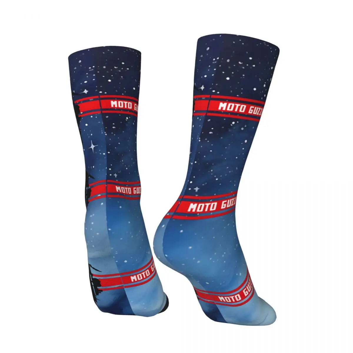 Crazy compression Classic V7 Sock for Men Harajuku M-Moto Guzzis Quality Pattern Crew Sock Novelty