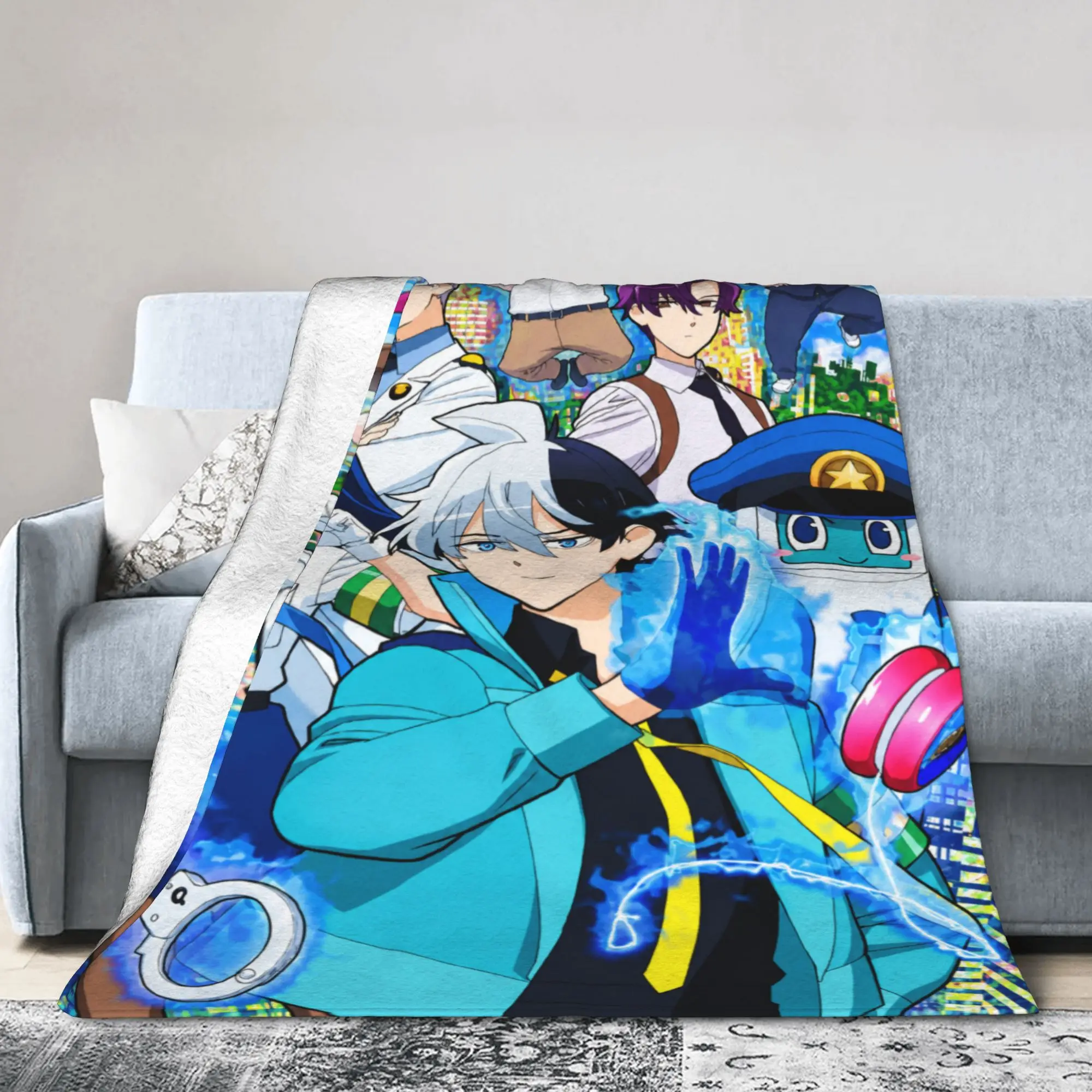 Choujun! Choujou-senpai Blanket  Travel Flannel Bedding Throws For Couch Chair Sofa Bed Soft Warm Customized Bedspread Gift