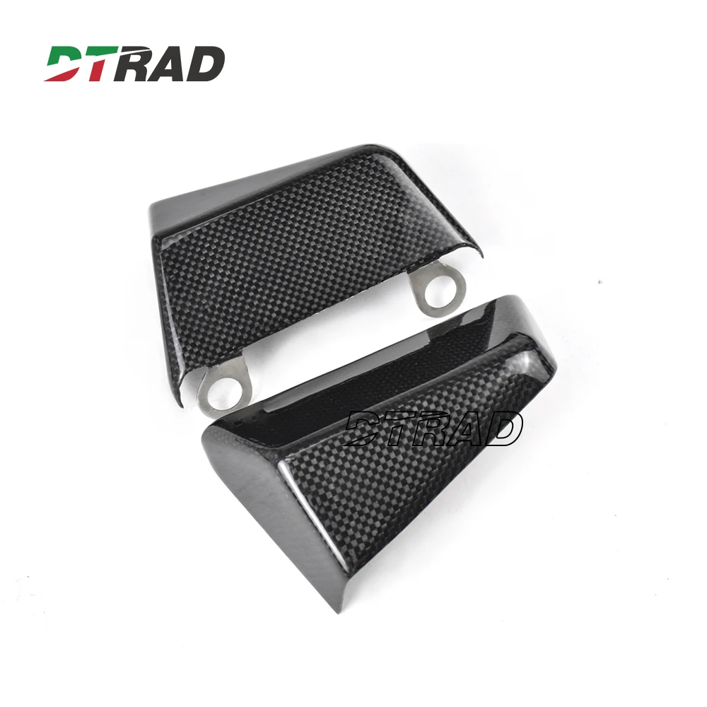 

Carbon Fiber Motorcycle Brake Ducts Caliper Radiator Air Cooling kit for all motorcycles with caliper spacing of 108mm / 100mm