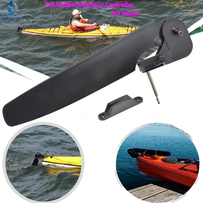 

Kayak Rudder Direction Adjustment Controller Canoe Enhanced Nylon Boat Steering Rudder Can Be Attached To The Stirrups