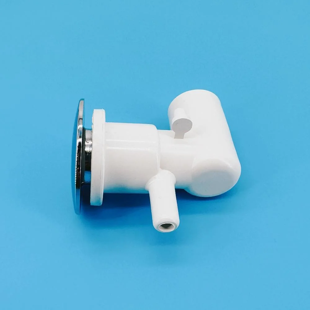 20mm Inner Water Hole Water Jet Nozzle 50mm Chromed Cover 11.5mm Air Jet Bubble Nozzle PVC Base Massage Bathtub Jet Nozzle