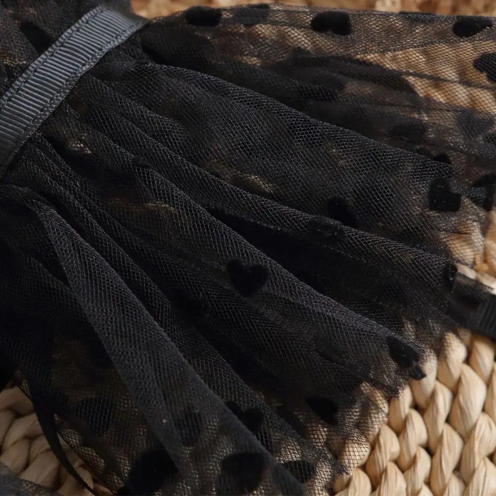 

Soft DIY Detachable Cuffs Black/White Lace Fake Sleeves Cuffs Lace Wrist Stage Performance