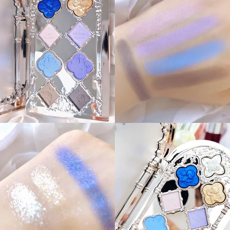 フラワーノウズリトルエンジェル ナインカラーアイシャドウ マットファインスパークルパール総合パレット