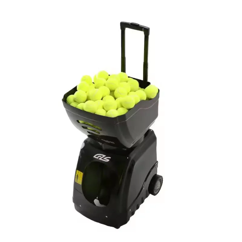 Automatic Portable 1801 Tennis And Paddle Padel Tennis Ball Machine Training Equipment With 120 Balls Capacity